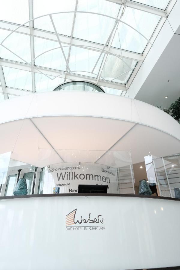 Webers - Das Hotel Im Ruhrturm Эссен Экстерьер фото